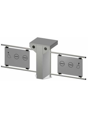 TURNSTYLE SWING GATES OZAK 505-E/D Cr.-DOUBLE STAINLESS STEEL