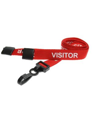 LANYARD RED VISITOR