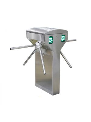 TURNSTILE 3 WINGS ELECTROMECHANIC DOUBLE INOX T-450