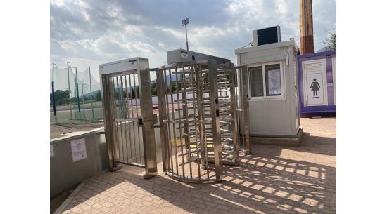 Σύστημα ελέγχου πρόσβασης  τουρνικέ στο Ολυμπιακό Χωριό