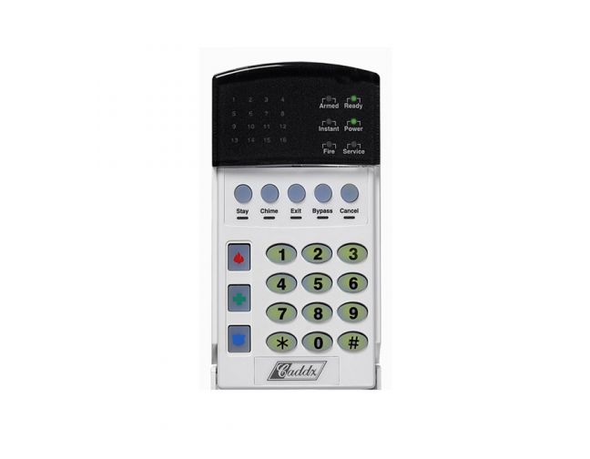 ALARM KEYBOARD 16 ZONES NX-1516-GR
