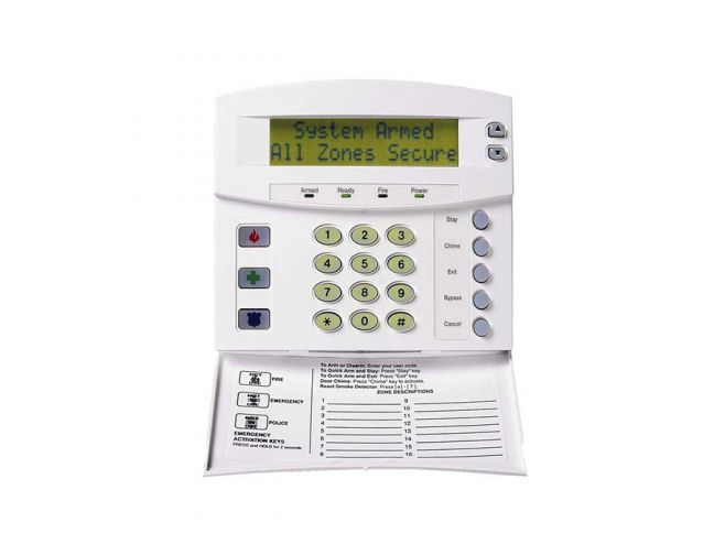 ALARM KEYBOARD 192 ZONES NX-148-GR