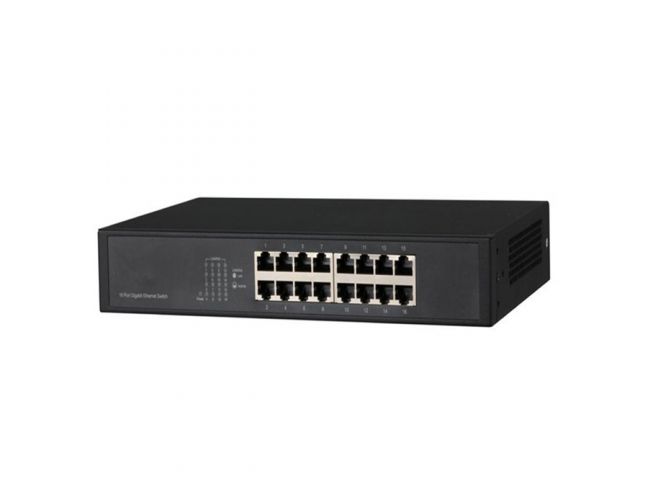 SWITCH 16-PORT GIGABIT (UNMANAGED) PFS3016-16GT