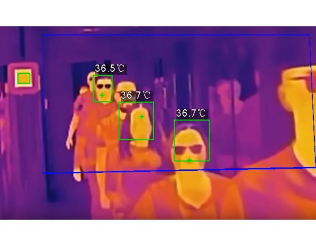 THERMAL BODY TEMPERATURE MEASURING CAMERA